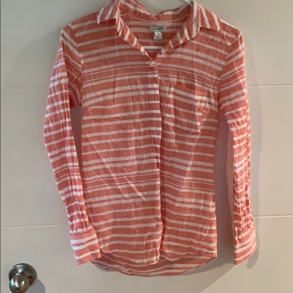 Linen button up shirt